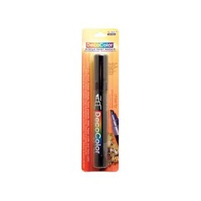 Uchida 315-C-1 Marvy Deco Color Chisel Tip Acrylic Paint Marker Black