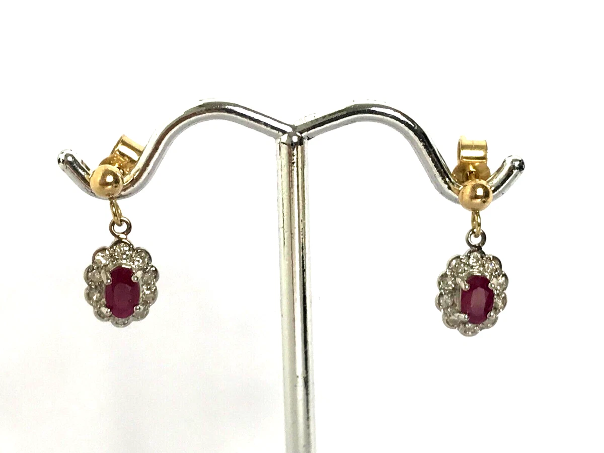 Diamonique earrings ebay sale