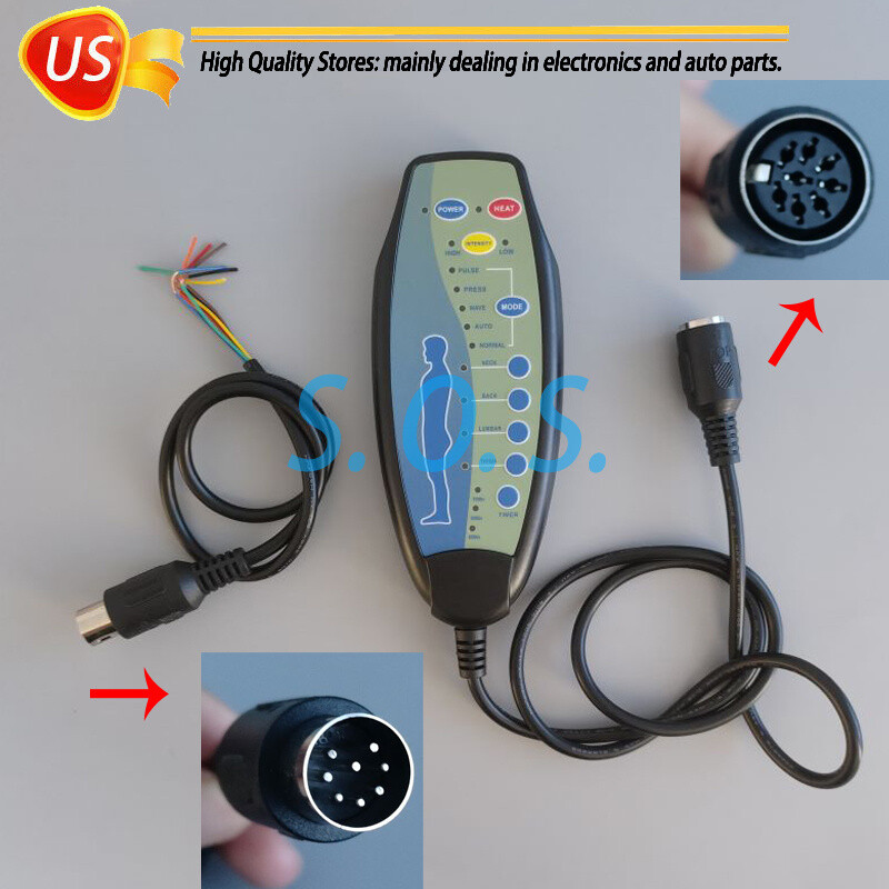 Female Pin Remote 12VDC For Massage Power Lift Recliner Chair