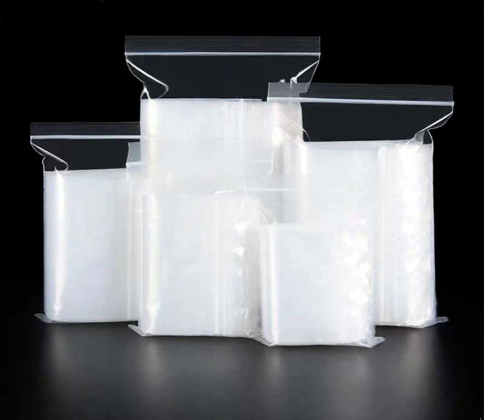 1000 12x15 Clear Plastic Zipper Poly Locking Reclosable Bags 2 MiL - Image 4 of 4