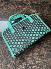 Fashion Plates Deluxe Design Set Teal Black Carrying Travel Case Ages 6 Kahootz
