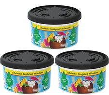 3er Set Wunder-Baum Duftdose Tropical Lufterfrischer 20431 Autoduft Fiber Can