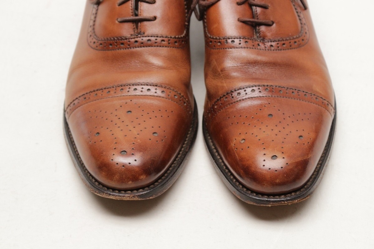Charles Tyrwhitt Mens Oxford Shoes 8 UK / 8.5 US Cognac  display picture 1