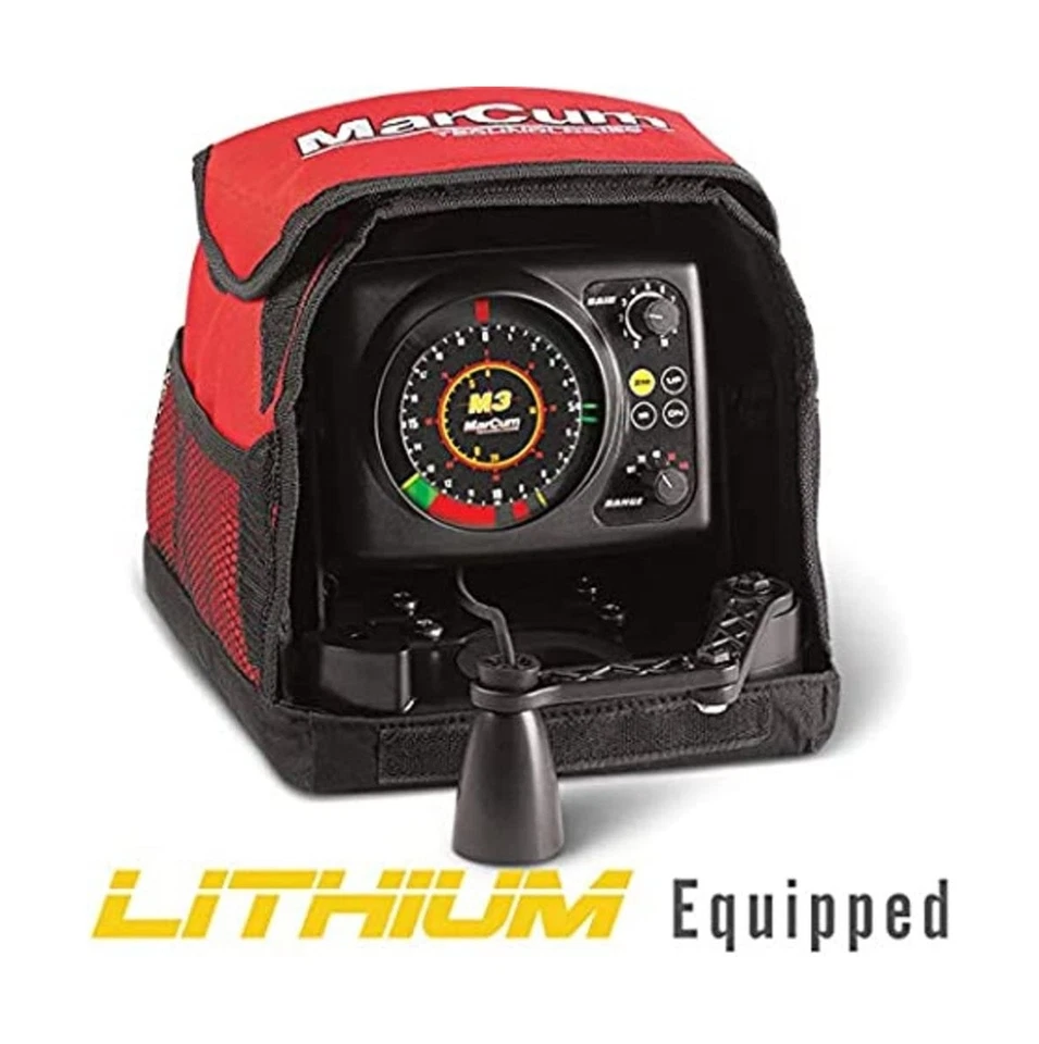 MarCum M3L Lithium Equipped Flasher System | Ice Fishing Gear | Fish Finder |... - Image 2 of 4