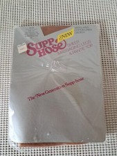 Supp Hose Sheer Massaging Legs  Pantie Top NOS 496, From Gloudemans