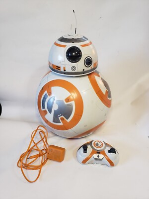 BB-8 Star Wars Fully Interactive Droid Spin Master w/ Remote & Charger