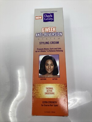 Softsheen Carson Dark & Lovely 6 Week Anti Reversion Styling Cream 5.1 Oz