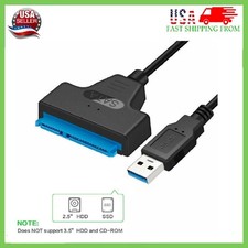 USB 3.0 to 2.5" SATA III Hard Drive Adapter Cable/UASP -SATA to USB3.0 Converter