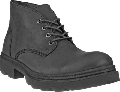 ECCO Grainer Black Chukka Ankle Boot Water Resistant EU 45 Men's 11 - 11.5 US
