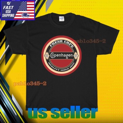 NEW SHIRT FRESH COPE COPENHAGEN LOGO T-SHIRT UNISEX FUNNY AMERICAN SIZE  S-5XL