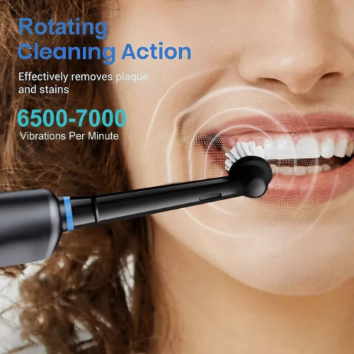 Toothbrush Electric Rechargeable Pro Rotating Brush Oral-B Heads Timer Modes USB - Picture 4 of 12