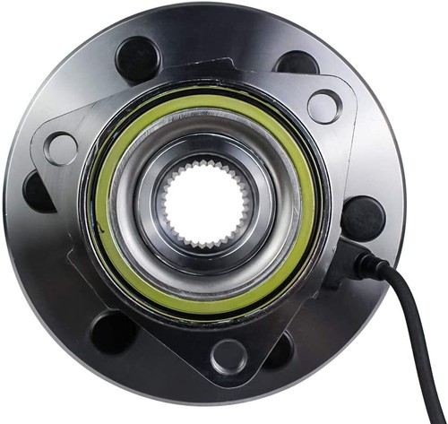 4x4 MOOG Front Wheel Bearing & Hub Pair for Sierra Silverado Escalade Tahoe 6Lug - Picture 7 of 10