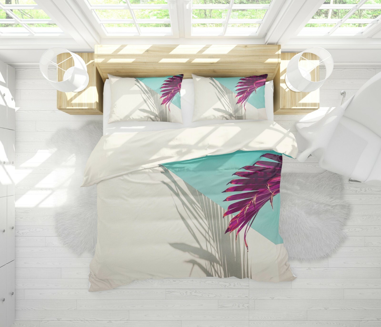 3D Simple Plant Leaf Quilt Cover Set Bedding Duvet Cover Single Queen King 75 3D Simple Plant Leaf Quilt Cover Set Bedding Duvet Cover Single Queen King 75