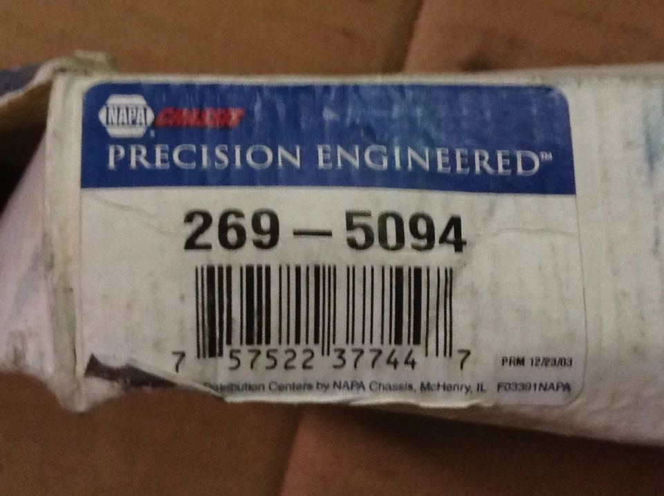 NUEVO NAPA 269-5094 Extremo de varilla de dirección interior izquierdo - Se adapta a 85-94 Ford F250 Foto 2 de 4
