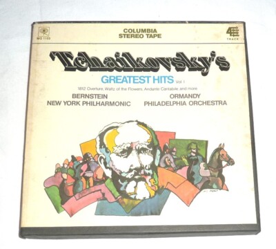 REEL to REEL TAPE by LEONARD BERNSTEIN-EUGENE ORMANDY ''TCHAIKOVSKY'' / CLASSICAL