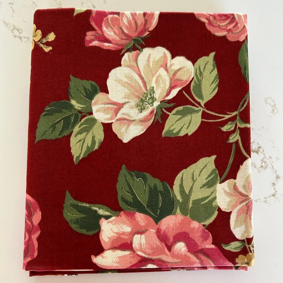 Tecido acolchoado Cranston rosas por Marie Osmond VIP 2006 kit incompleto EUA - Imagem 3 de 4