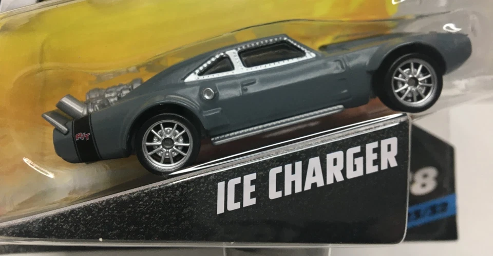 Mattel Fast & Furious 8 Dodge Ice Charger 1:55 Diecast Metal NEW SEALED - Image 2 of 4