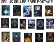 Lisa Parker Wall art canvas prints various Unicorn Cat Wolf Owl Wall plaque gift