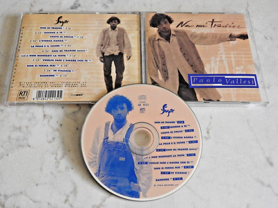 PAOLO VALLESI NON MI TRIRE CD 1994 RTI
