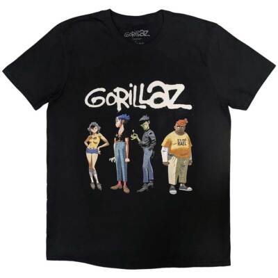Gorillaz Unisex T-Shirt: Spray Logo Group | eBay