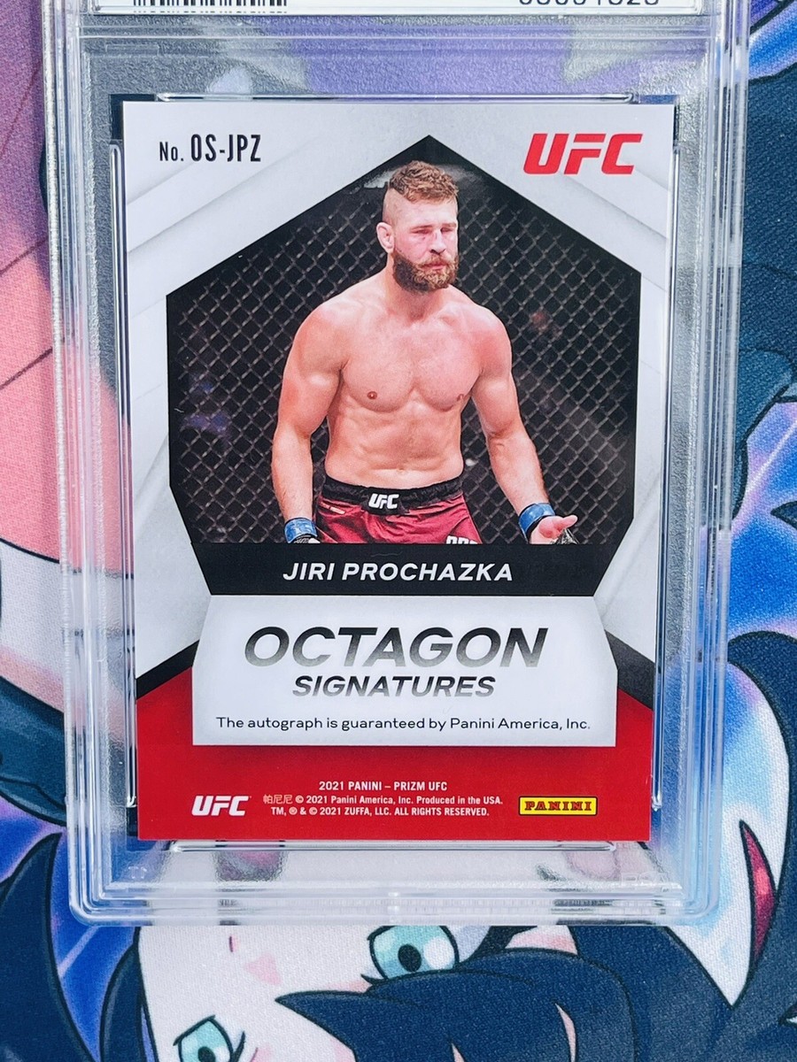 2021 Panini Prizm UFC - Octagon Signatures Jiri Prochazka #OS-JPZ