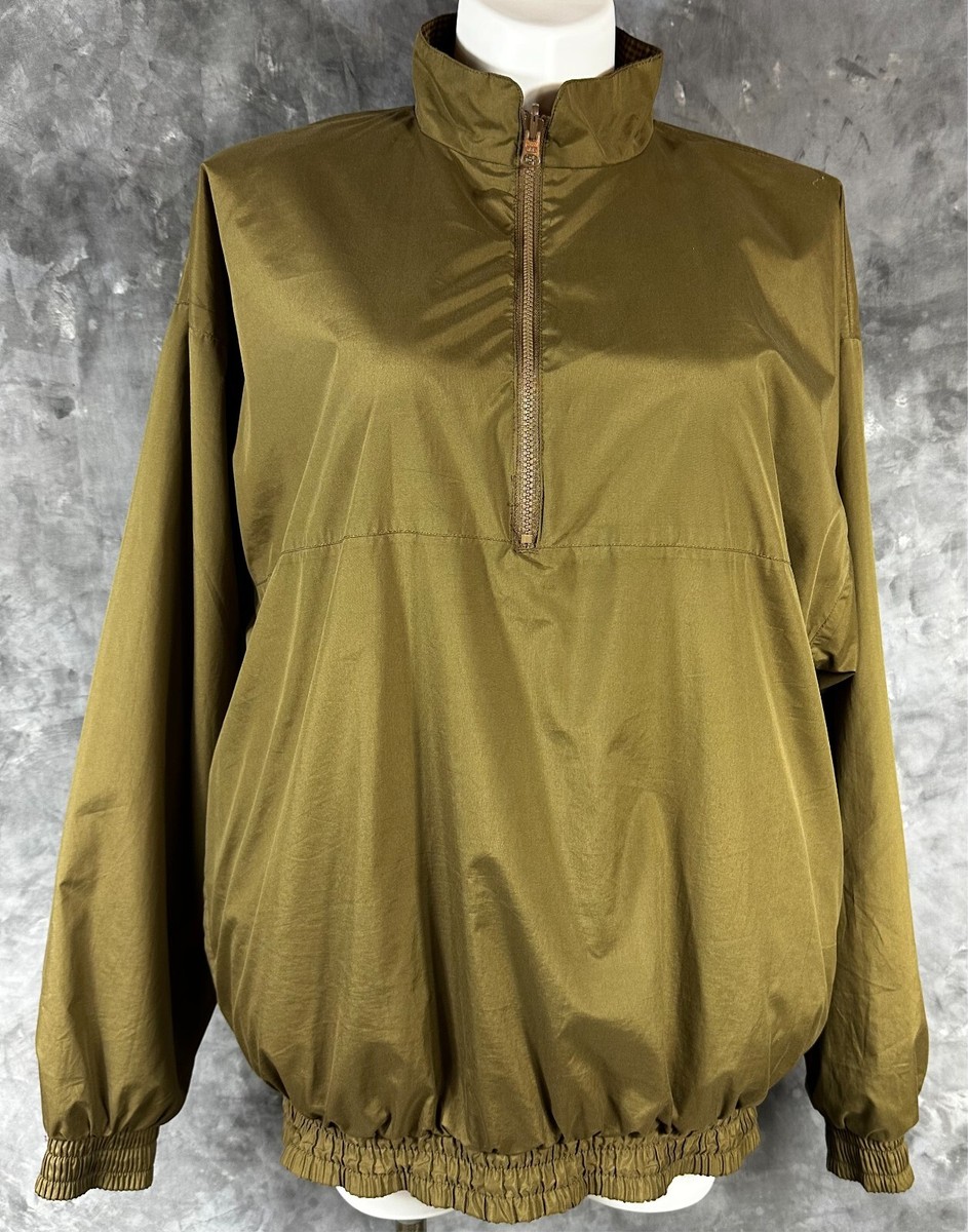 のえこ Sun Mountain Sports Men's Reversible Golf Style Pullover Jacket sz