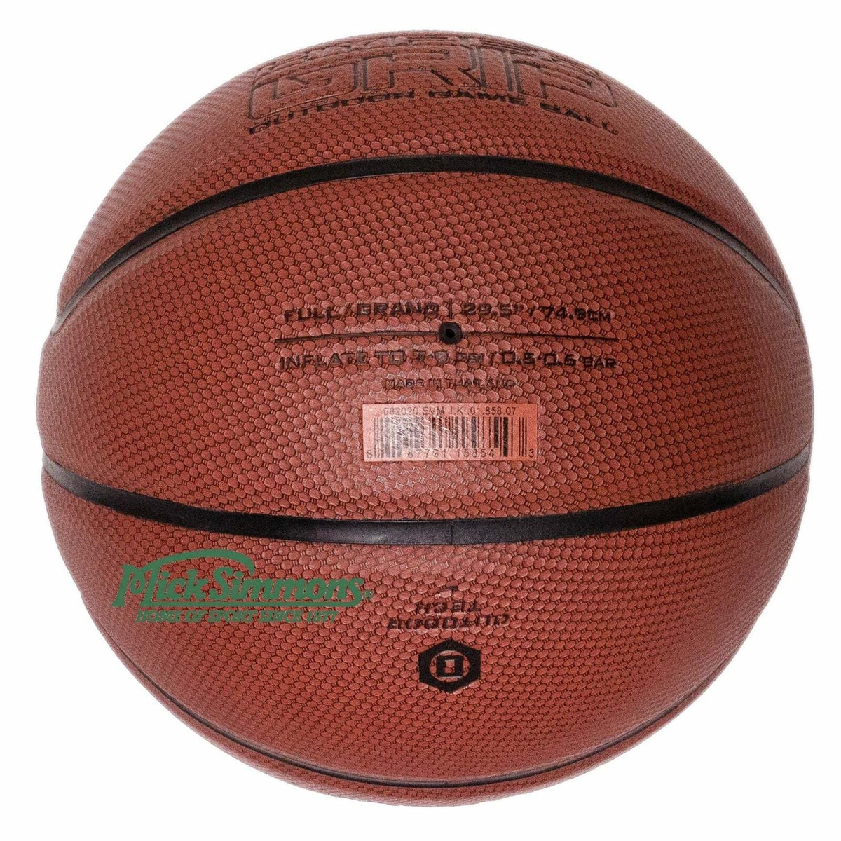 NEW Jordan Hyper Grip 4P 07 Indoor/Outdoor Basketball Size By
