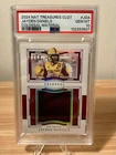 Jayden Daniels 2024 National Treasures Colossal Patch Rookie RC POP 1 /25 PSA 10