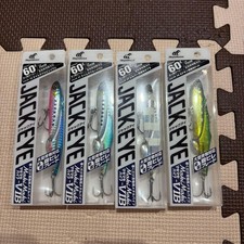 JACK EYE Vibration Lure 60mm Set of 4 Unused, Fish Hook Accessories