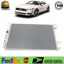 A/C Condenser With Receiver Drier Aluminum Core For 2015-2022 Ford Mustang