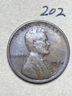 1924-D LINCOLN WHEAT CENT, "VERY FINE" CONDITION, Low Mintage DATE, #202