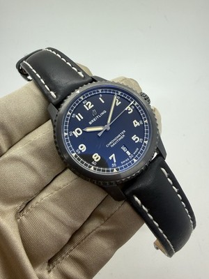 Breitling Navitimer 8 Black Dial Auto 41mm Steel Black Dial Watch M17314 B+P