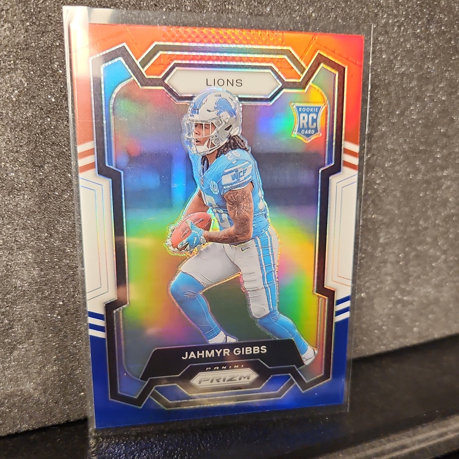 Jahmyr Gibbs Panini Prizm #331 Red/White/Blue