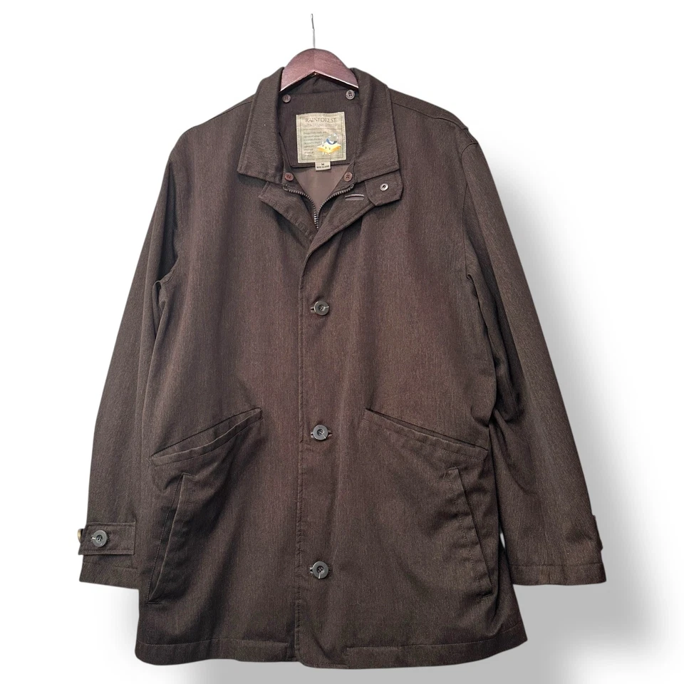 Vtg Rainforest Men Brown Waterproof Windproof Membrane System Jacket  M Gorpcore - Image 2 of 4