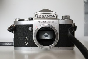 Miranda Sensomat 35mm Film Camera Body, Clean, Untested with Film, Vintage