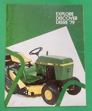 Vintage  John Deere Explore / Discover Deere '79 Consumer Products Brochure
