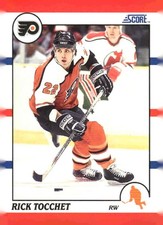 1990-91 Score American #80 Rick Tocchet