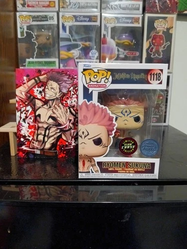 Funko Pop! Jujutsu Kaisen - Sukuna (Chase/GITD) #1118 Funko SE. + INSERT