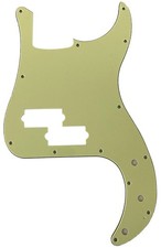 Pick Fender US Standard Precision Bass Guitar Pickguard 3 Ply Vintage Green