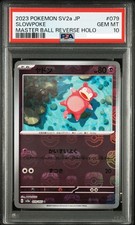 Slowpoke [Master Ball] #79 Prices | Pokemon Japanese Scarlet