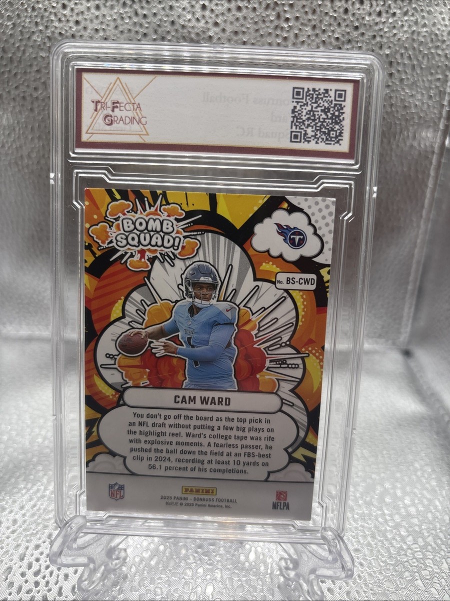 2025 Panini Donruss - Bomb Squad Cam Ward #BS-CWD (RC) for sale