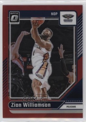 2024-25 Panini Donruss Optic Red Prizm 6/99 Zion Williamson #173 1n4g