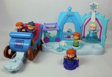 Little People Disney Frozen Kristoff's Sleigh  Arendelle Winter Wonderland LOT