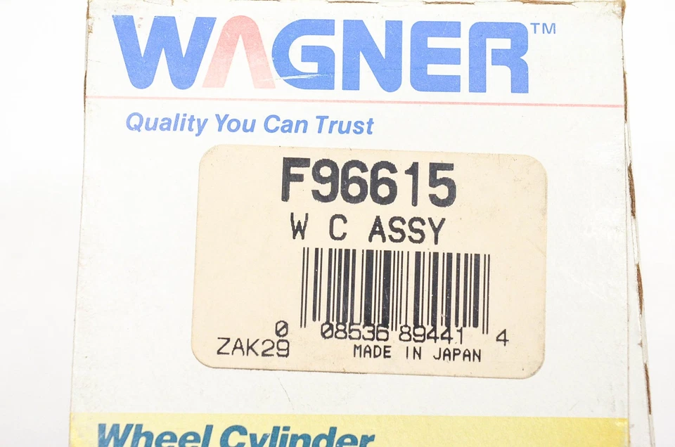 Conjunto de cilindro de rueda Wagner F96615, ZAK29 NUEVO EN STOCK Foto 3 de 3