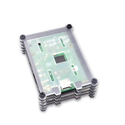 Acrylic Case With Cooling Fan&Screws&Screwdriver Repair For Raspberry Pi 3B+/3B - Photo 6/9