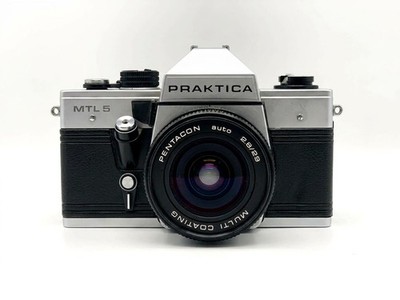 Praktica MTL 5 35mm Analog SLR Kit Set Pentacon 29mm f/2,8 + 35mm Pentacon