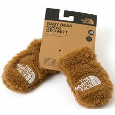 NEW The North Face Infant Baby Bear Suave Oso Mitt 0-6 Months Brown