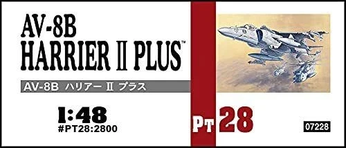 Hasegawa Scala 1/48 US Marine Corps AV-8B Harrier II Plus Kit modello in... - Immagine 2 di 4