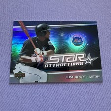 2006 Star Attractions #SA-JR Jose Reyes