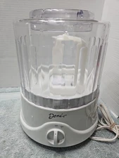 1997 Deni Scoop Factory #5100 White Automatic Ice Cream Maker 1 1/2 Qt sh7